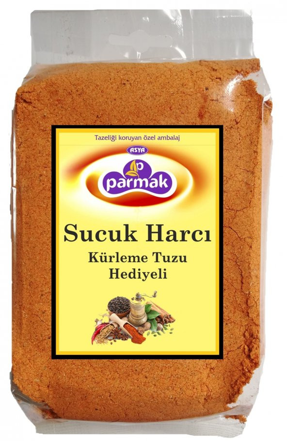 Sucuk harcı 250 gr + Kürleme tuzu 100 gr Parmak Baharat sucuk kombi ürün görseli 1