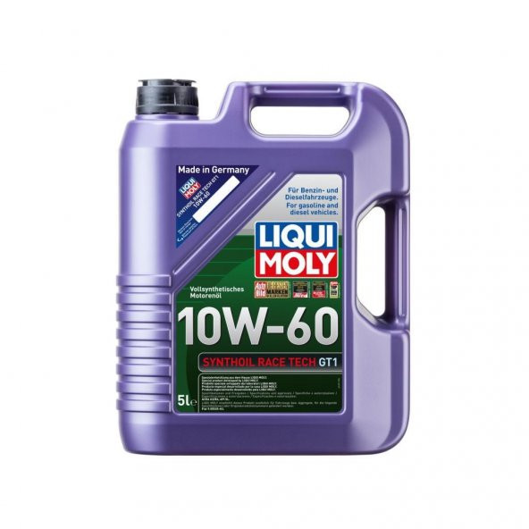 Liqui Moly Synthoil Race Tech GT1 10W-60 Motor Yağ 5 Lt (8909) ürün görseli 1