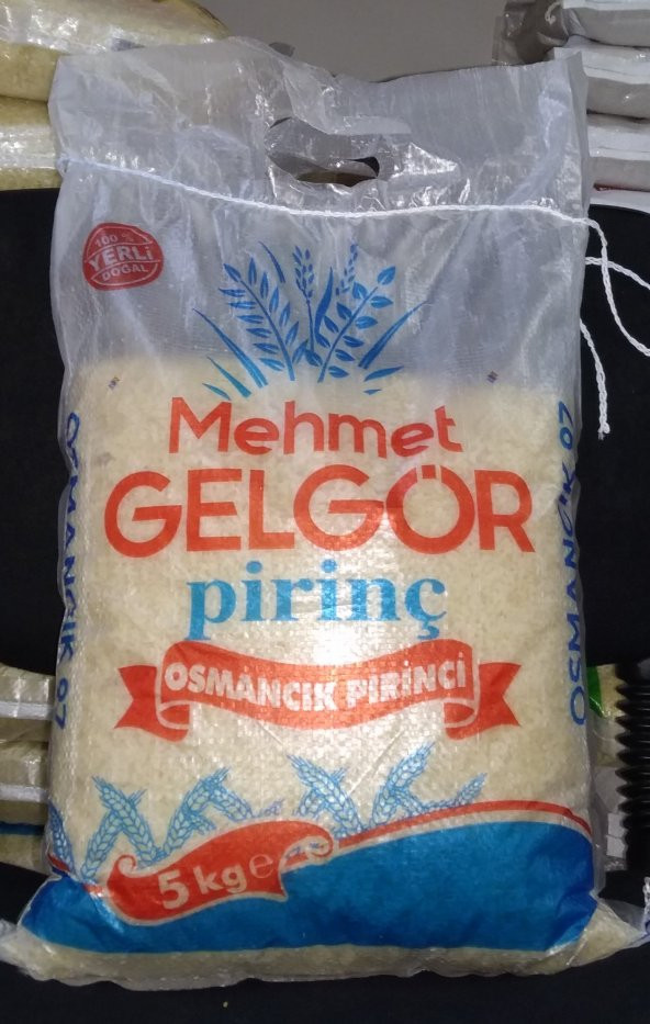 GEL GÖR YERLİ OSMANCIK PİRİNÇ 5 KG ürün görseli 1
