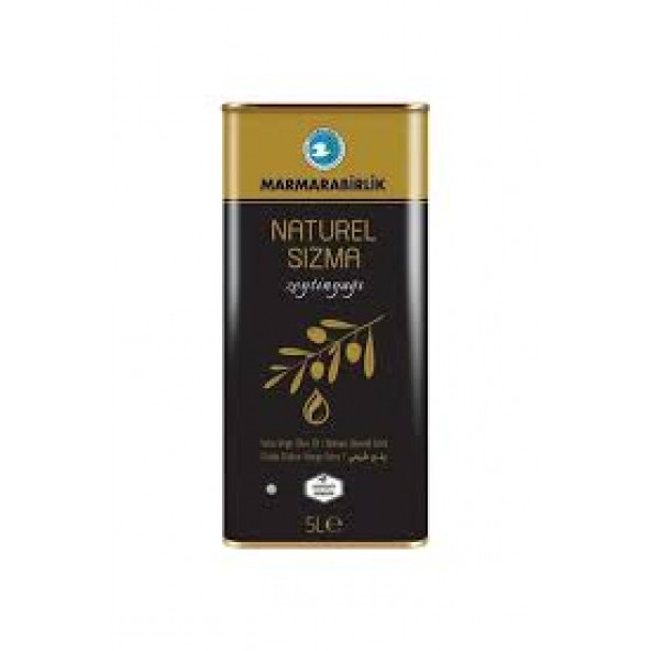 MARMARABİRLİK 5LT NATUREL SIZMA ZEYTİNYAĞI ürün görseli 1