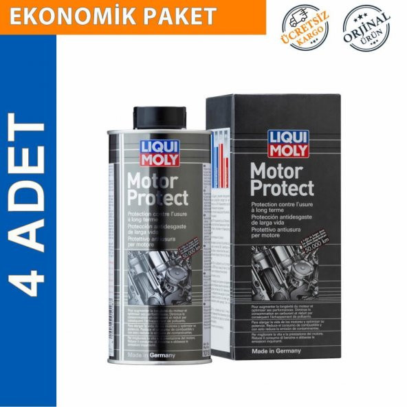 Liqui Moly Motor Protect 500 ML Sentetik Yağ Katkısı (4 Adet) (1018) ürün görseli 1
