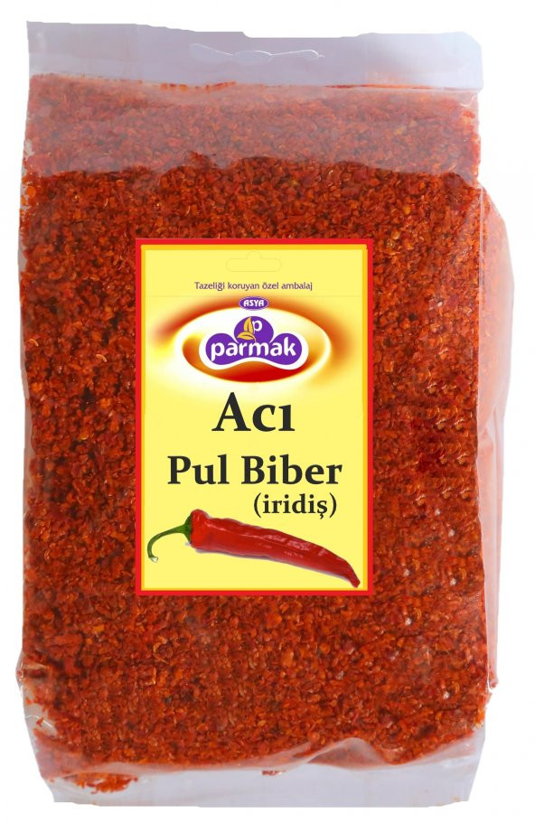 Acı Pul Biber 1000 gr (İridiş ) 1 kg Parmak baharat ürün görseli 1