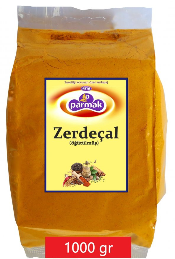 Zerdeçal Öğütülmüş 1000 gr Parmak baharat ürün görseli 1