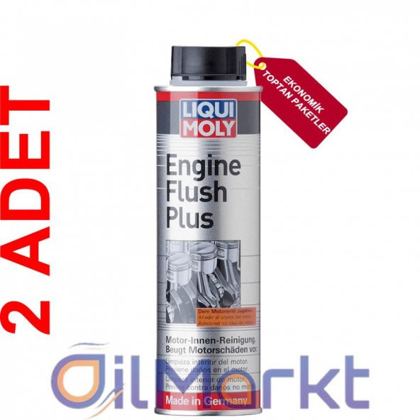 Liqui Moly Engine Flush Plus 300 ML Motor İçi Temizleyici (2 Adet) (2657) ürün görseli 1