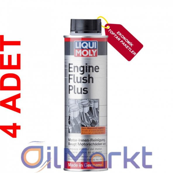 Liqui Moly Engine Flush Plus 300 ML Motor İçi Temizleyici (4 Adet) (2657) ürün görseli 1