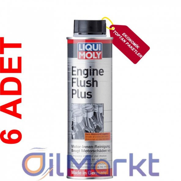 Liqui Moly Engine Flush Plus 300 ML Motor İçi Temizleyici (6 Adet) (2657) ürün görseli 1