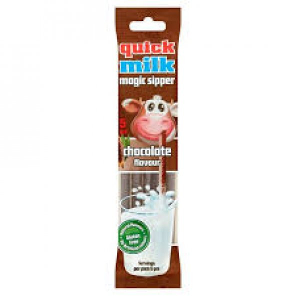 Çikolatalı Süt - Pipet İçinde Şekerleme - Quick Milk ürün görseli 1