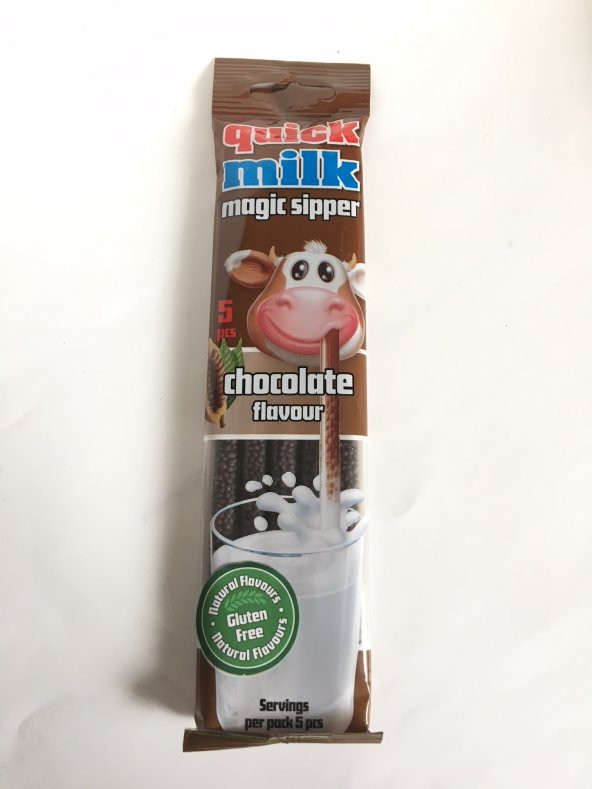 Çikolatalı Süt - Pipet İçinde Şekerleme - Quick Milk - Resim 2