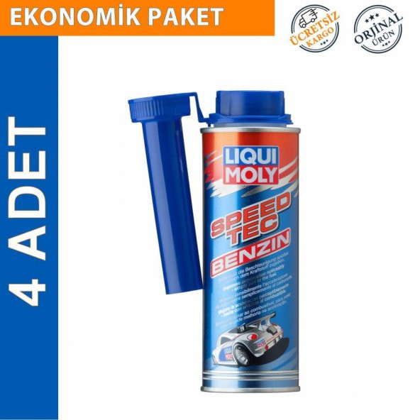 Liqui Moly Speed Tec Benzin Yakıt Katkısı 250 ML (4 Adet) (3720) ürün görseli 1