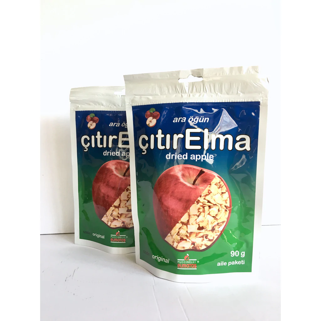 Çıtır Elma - Kurutulmuş Elma Cipsi 90 gr x 2 adet ürün görseli 1