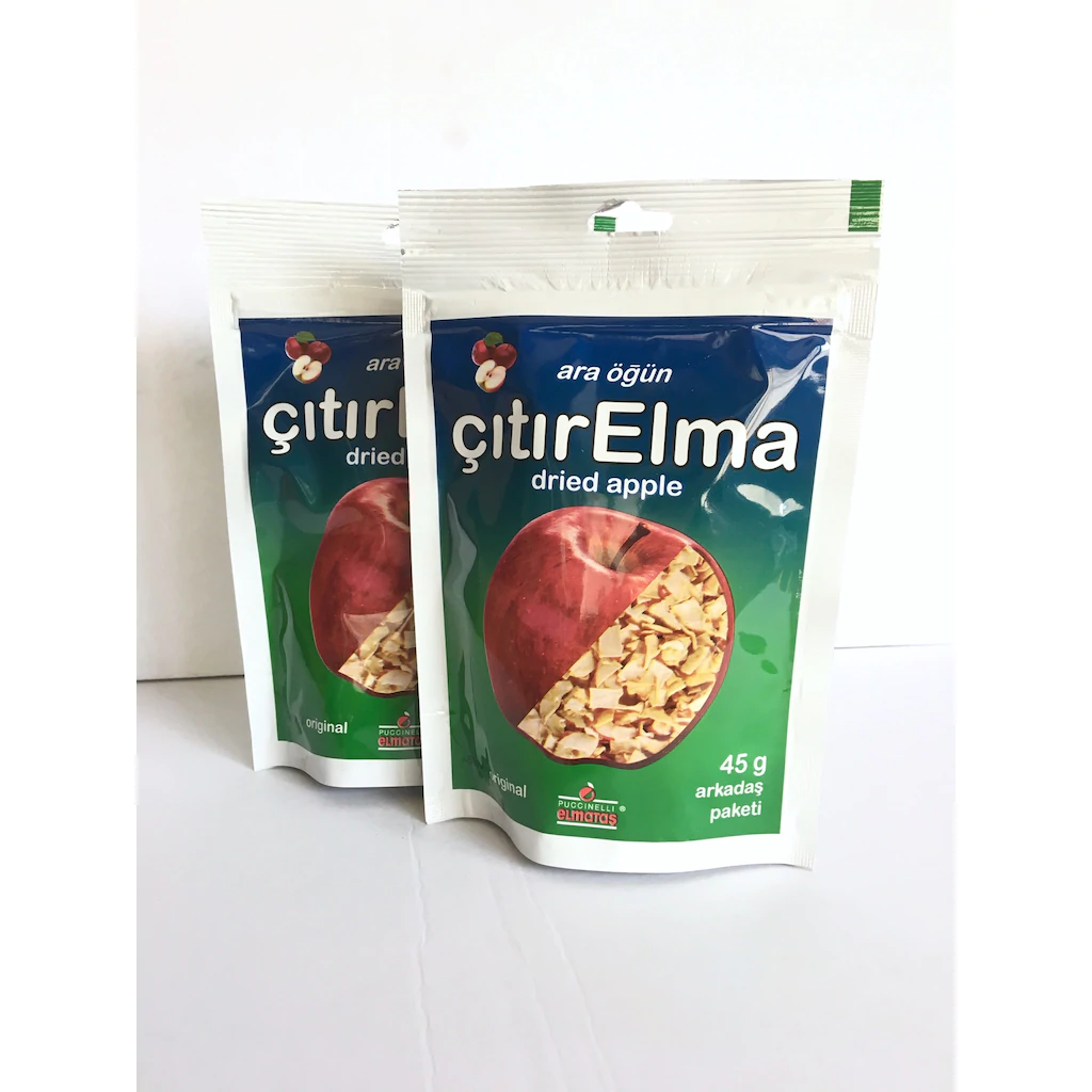 Çıtır Elma - Kurutulmuş Elma Cipsi 45 gr x  2 adet ürün görseli 1
