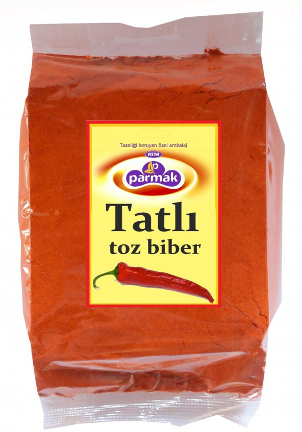 Tatlı Toz Kırmızı biber 1000 gr (Öğütülmüş) 1 kg Parmak baharat ürün görseli 1