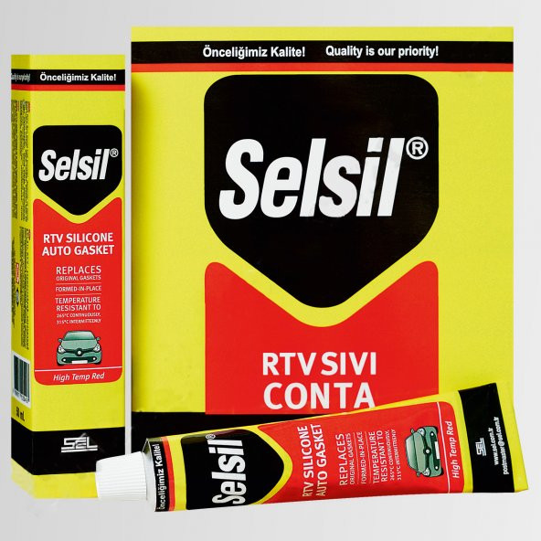 Selsil Isı Silikonu - Sıvı Conta ürün görseli 1