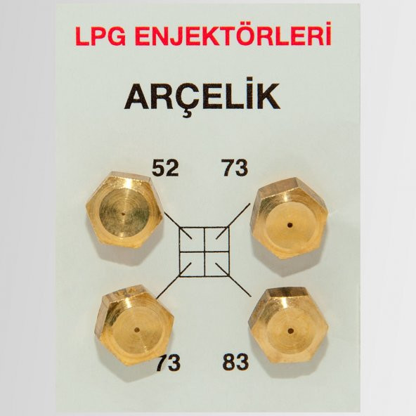 100 Takım Lpg Dönüşüm Ocak Memesi ARÇELİK ürün görseli 1