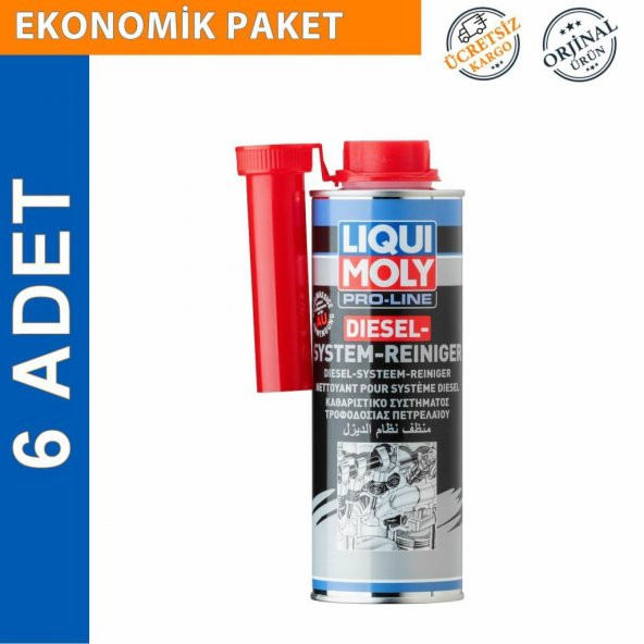 Liqui Moly Pro Line Dizel Sistem Temizleyici 500 ML (6 Adet) (5156) ürün görseli 1