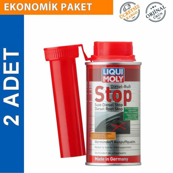 Liqui Moly Dizel Duman Önleyici Yakıt Katkısı 150 ML (2 Adet) (5180) ürün görseli 1