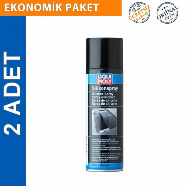 Liqui Moly Silikon Sprey 300 ML Silicon Spray (2 Adet) (3310) ürün görseli 1