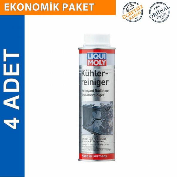 Liqui Moly Radyatör ve Soğutma Sistemi Temizleyici 300 ML (4 Adet) (3320) ürün görseli 1