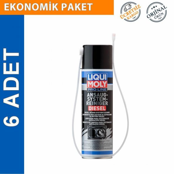 Liqui Moly Pro Line Dizel Emme Manifold Temizleyici 400 ML (6 Adet) (5168) ürün görseli 1