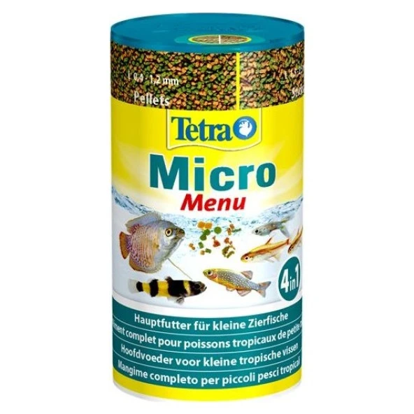 Tetra Micro Menu 100 ML SKT:04/2028 Orjinal Anadolu Pet Ürünüdür ürün görseli 1