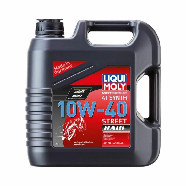 Liqui Moly 10W-40 4T Street Race 4 Lt Motosiklet Yağı (20754) ürün görseli 1
