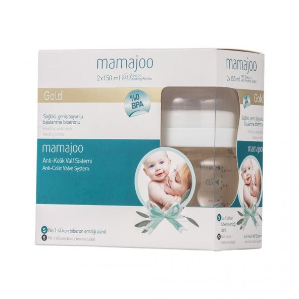 Mamajoo Gold İkili Biberon 150ml - Resim 4