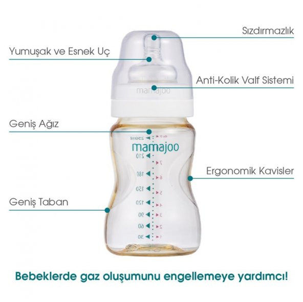Mamajoo Gold İkili Biberon 150ml - Resim 5