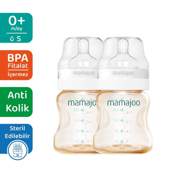 Mamajoo Gold İkili Biberon 150ml - Resim 7