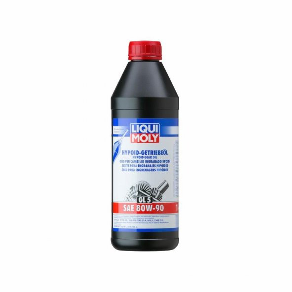 Liqui Moly GL5 80W-90 Hypoid Şanzıman Dişli Yağı 1 Lt (4406) ürün görseli 1