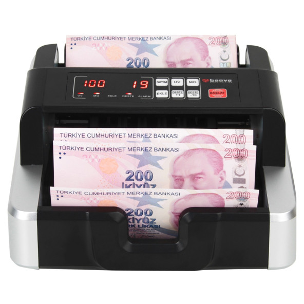 Baove Gb4100 Para Sayma Makinesi Ve Sahte Yakalama - Adet Sayım - Tl - Euro - Usd ürün görseli 1