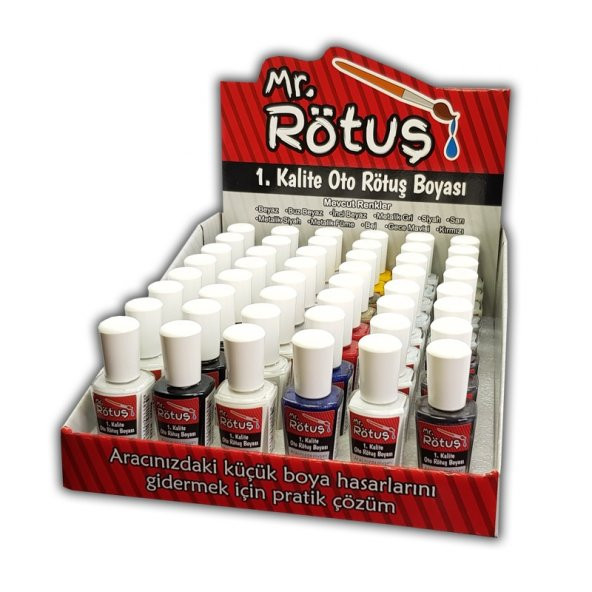 Mr Rötuş® Oto Rötuş Verniği 20ml - Resim 2