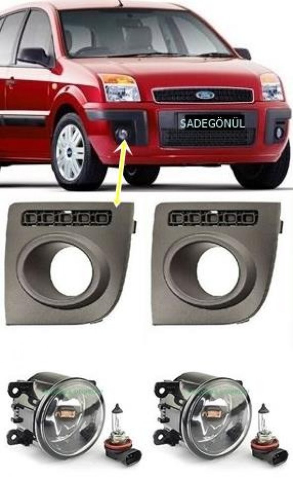 SİS FAR TAKIMI FORD FUSİON 2006-2010 ürün görseli 1