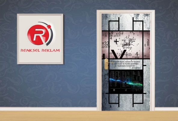 MATEMATİK KAPI GİYDİRME-054 - Resim 2