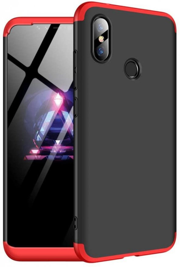 Xiaomi Redmi Note 6 Pro  Kılıf Zore Kamera Korumalı Tam Koruma Ays ürün görseli 1