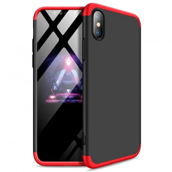 iPhone XS Max 6.5 Kamera Korumalı Kaliteli Tam Koruma Kılıf ürün görseli 1