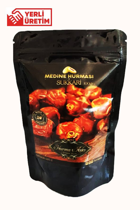 Medine Hurması Sukkari 100 Gr ürün görseli 1