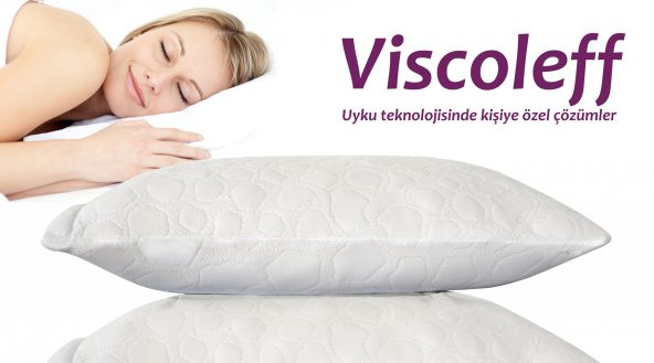 Yün Dolgulu Visco Katmanlı Yastık 50X70X14 cm ürün görseli 1