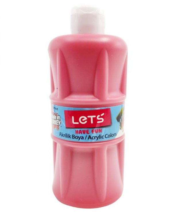 Lets Akrilik Boya 500 ml Kırmızı ürün görseli 1