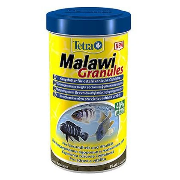 Tetra Malawi Granules 250 ML Skt : 07/2028 Orjinal Anadolu Pet Ürünüdür ürün görseli 1