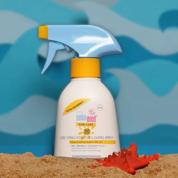 Sebamed Baby Sun Sprey SPF 50 200ml - Resim 3