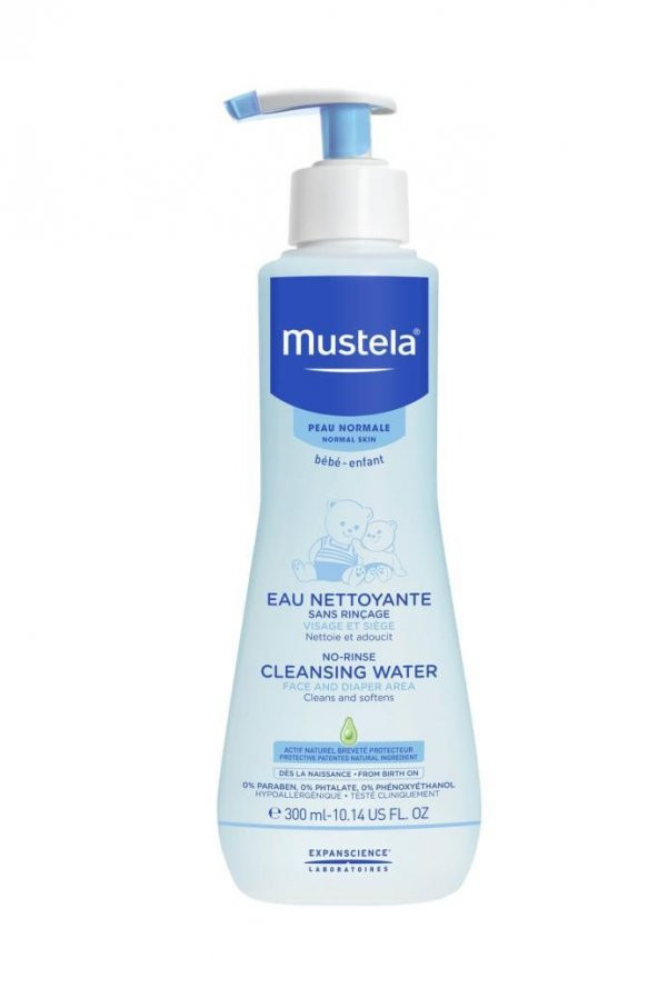 Mustela Durulama Gerektirmeyen Temizleme Sıvısı 300 Ml ürün görseli 1