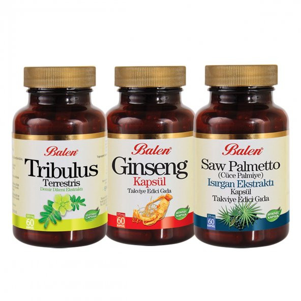 PerforMEN SET Ginseng + Tribulus + Saw Palmetto ürün görseli 1