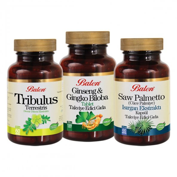 PerforMEN SET Ginseng & Ginkgo Biloba + Tribulus + Saw Palmetto ürün görseli 1