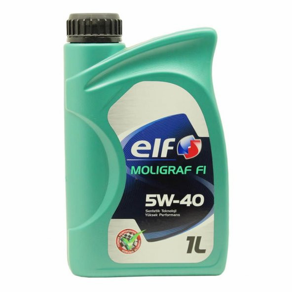 Elf Moligraf F1 5W-40 1 Lt Yarı Sentetik Motor Yağı ürün görseli 1