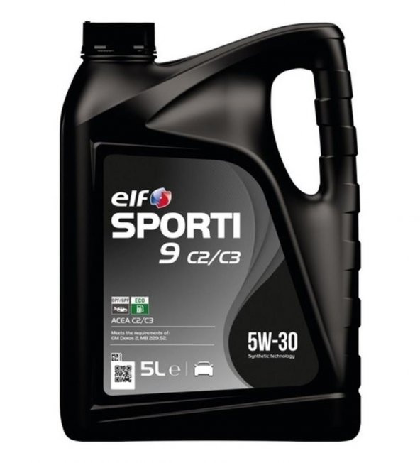 Elf Sporti 9 5W-30 Partiküllü Motor Yağı 5 Lt ürün görseli 1
