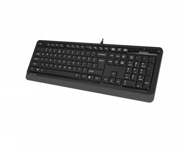 A4 TECH FK10 FN-MULTİMEDYA Q KLAVYE USB GRİ - Resim 5