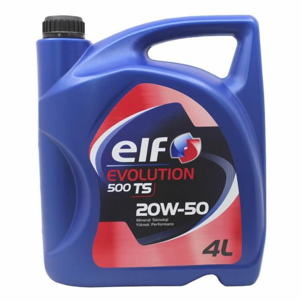 Elf Evolution 500 TS 20W-50 4 Lt Benzin ve Dizel Motor Yağı ürün görseli 1