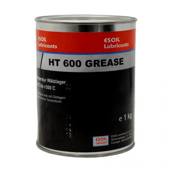 Esoil HT 600 1 Kg Yüksek Sıcağa Dayanıklı Beyaz Gres ürün görseli 1