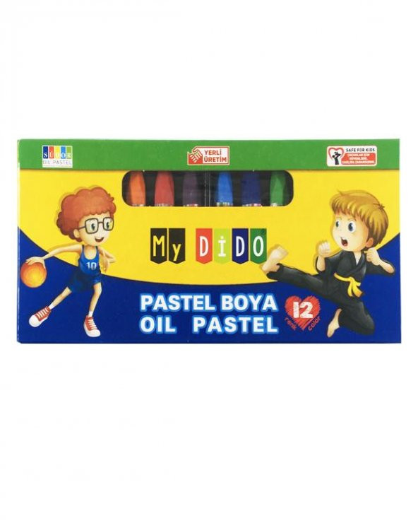 Südor My Dido 12 Renk Pastel Boya ürün görseli 1