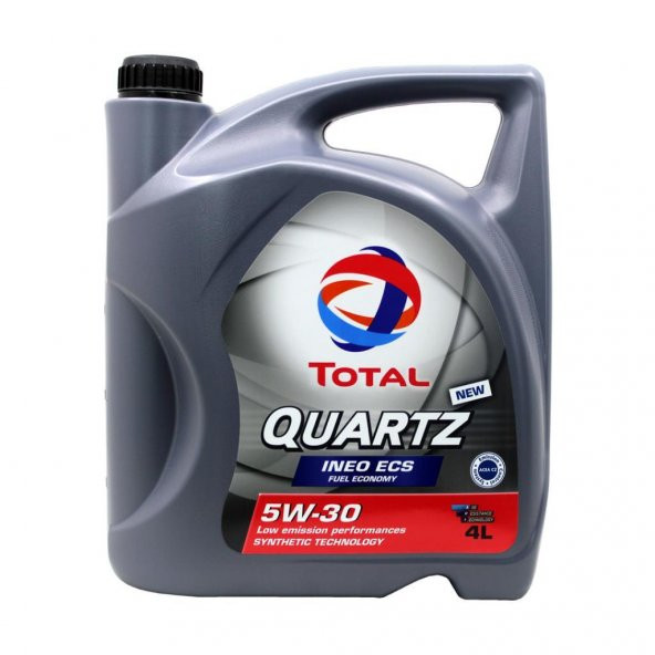 Total Quartz Ineo Ecs 5W-30 4 Lt Sentetik Partiküllü Motor Yağı ürün görseli 1